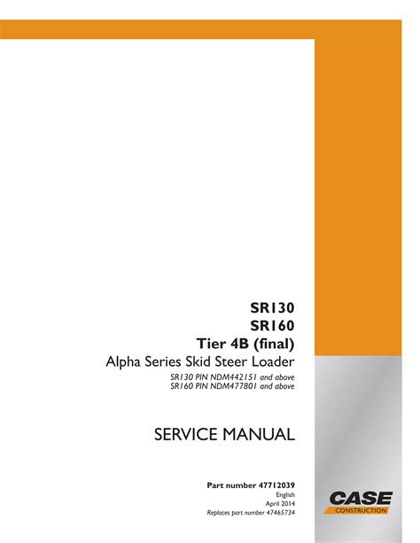 case sr160 skid steer specs|case sr160 service manual.